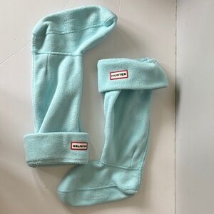 Hunter Boot Fleece Inserts / Boot Socks – Women’s Size M (Fits 5–7) – Blue